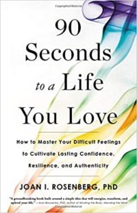 book cover 90 Seconds to a Live You Love by Joan Rosenberg, PhD